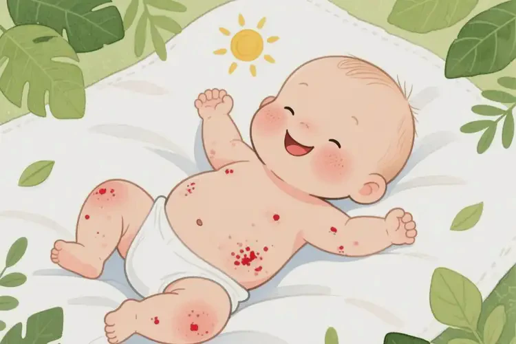 嬰幼兒肚子上經(jīng)常長(zhǎng)濕疹可以治好嗎(圖4)