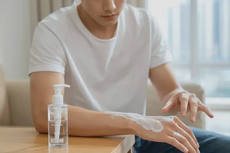 男生手上出現(xiàn)濕疹可不可以根治(圖2)