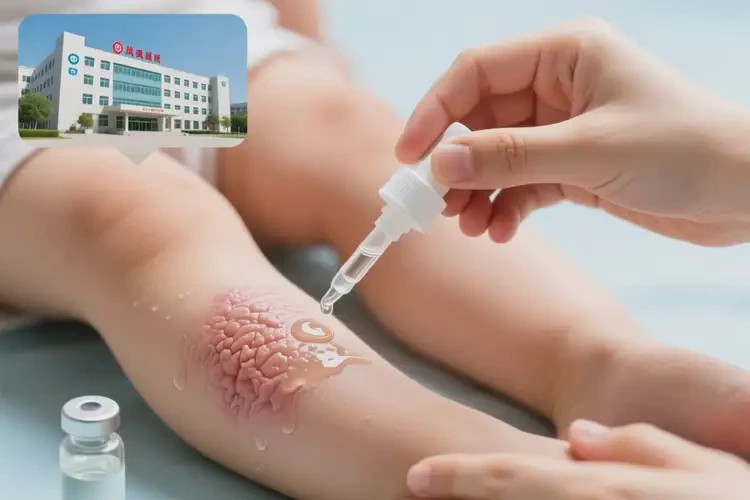 小孩小腿上出濕疹可以治好嗎(圖3)