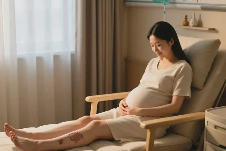 孕婦小腿上出濕疹可以治好嗎(圖1)