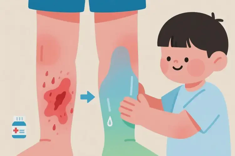 小孩小腿經(jīng)常長(zhǎng)濕疹可以治好嗎(圖3)