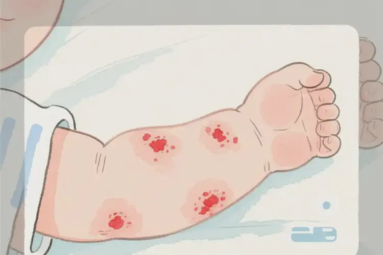 嬰幼兒手臂經(jīng)常長濕疹可以治好嗎(圖4)