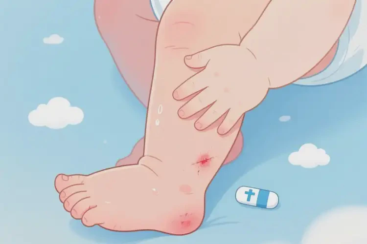 新生兒小腿出現濕疹可不可以根治(圖2)