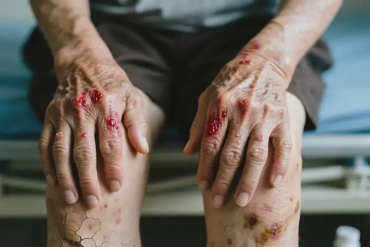 老年人四肢經(jīng)常起濕疹可不可以根治(圖2)