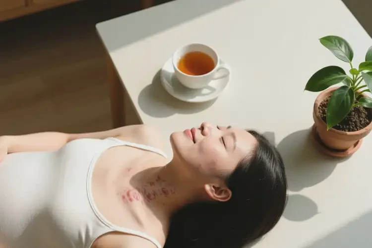 孕婦脖子上偶爾長(zhǎng)濕疹可不可以根治(圖1)