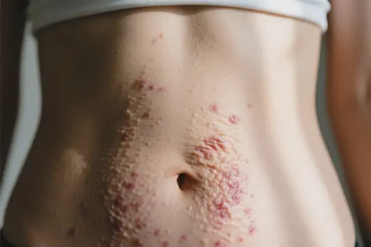 女人肚子出濕疹可不可以根治(圖2)