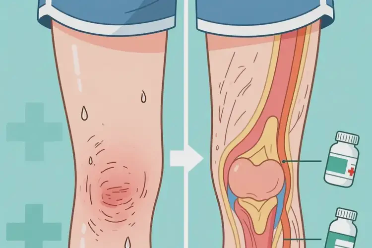 青少年大腿出現(xiàn)濕疹可不可以根治(圖3)