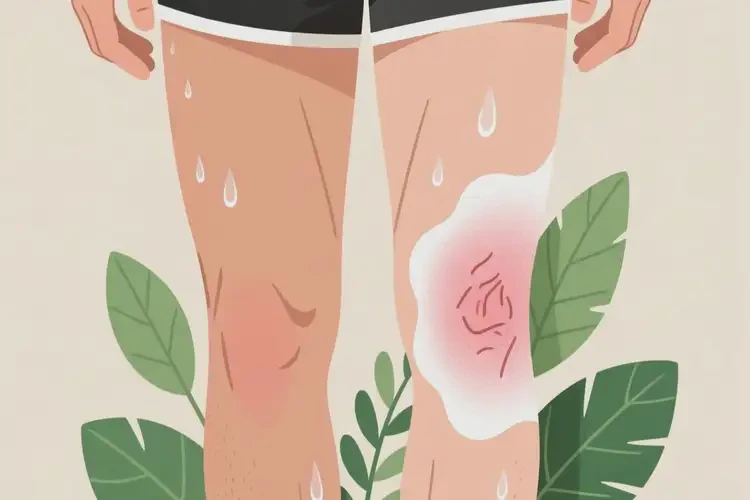 男人大腿出濕疹可不可以根治(圖2)