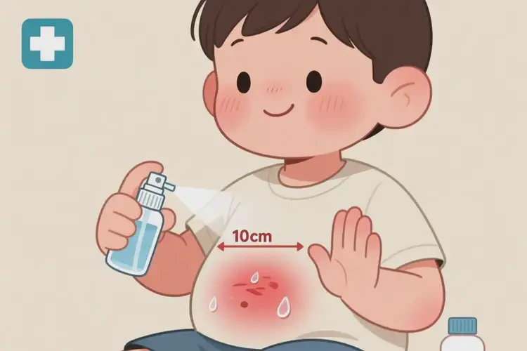 孩子肚子出濕疹可不可以根治(圖1)