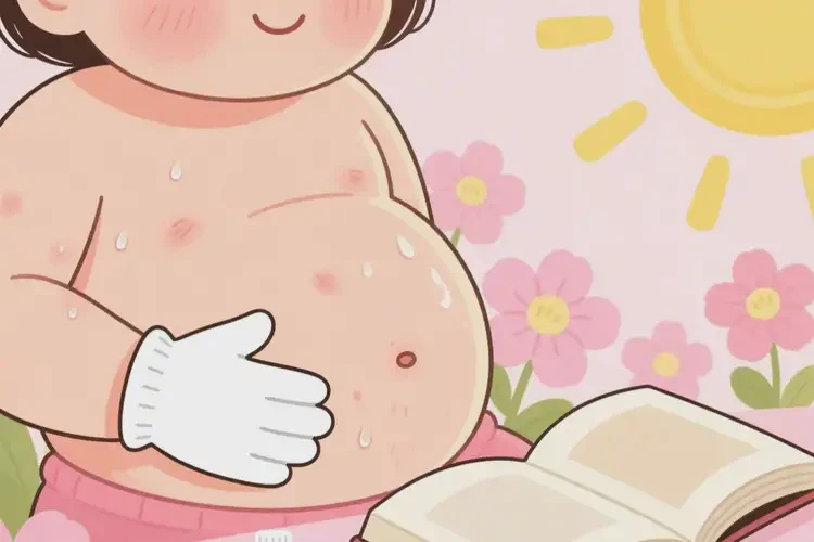 幼兒肚子上容易起濕疹可不可以根治(圖2)