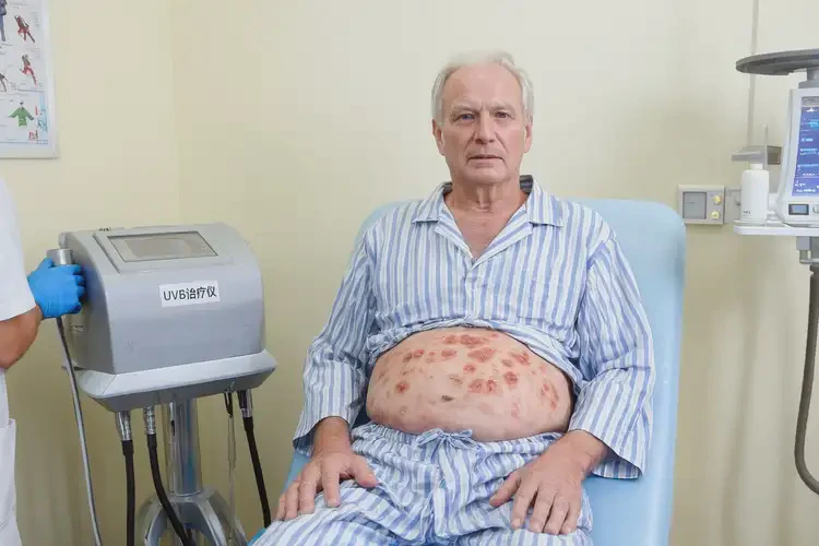 老人肚子上出濕疹可以治好嗎(圖2)