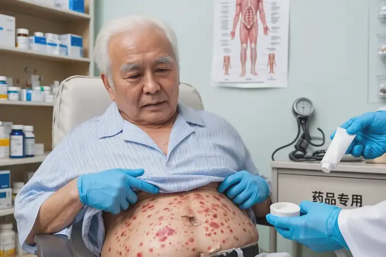 高齡老人肚子容易長(zhǎng)濕疹可不可以根治(圖3)