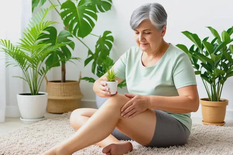 老年人大腿上容易起濕疹可不可以根治(圖1)