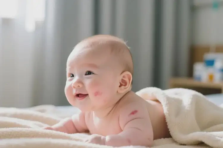 嬰幼兒面部出現(xiàn)濕疹可以治好嗎(圖4)