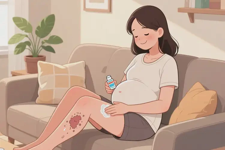 产妇四肢出现湿疹可以治好吗(图2)