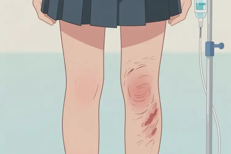 中學(xué)生大腿出濕疹可不可以根治(圖3)