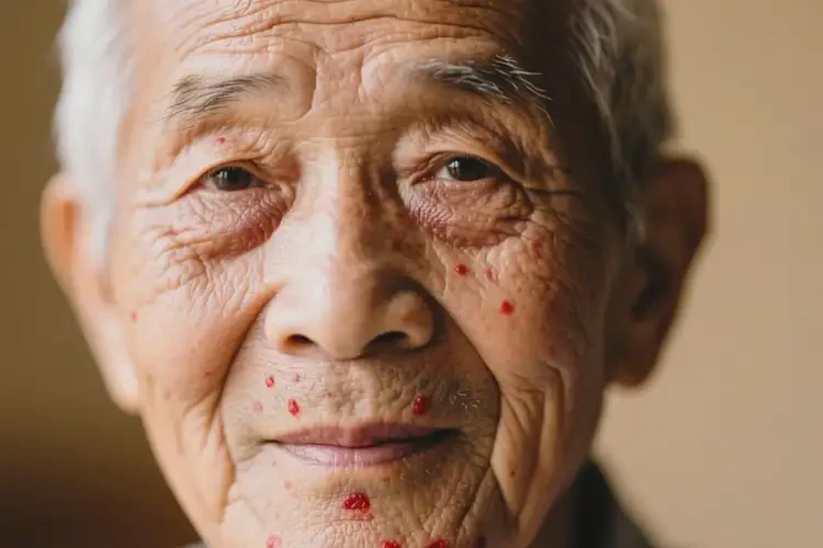 老年人脸上偶尔长湿疹可不可以根治(图2)