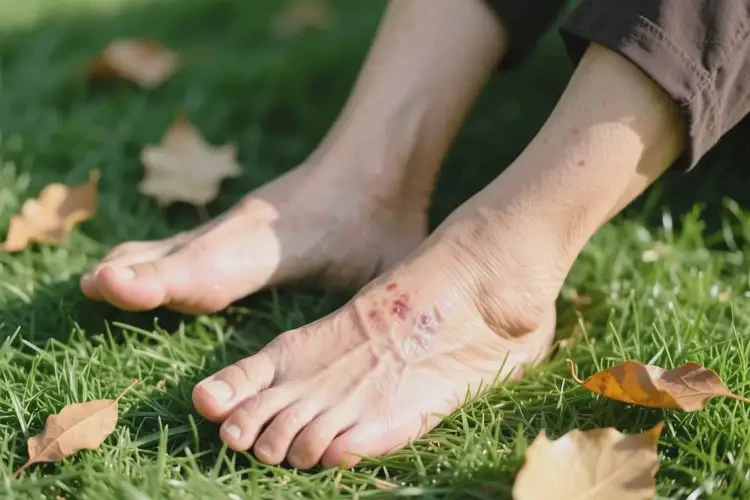 老年人脚上偶尔起湿疹可不可以根治(图1)