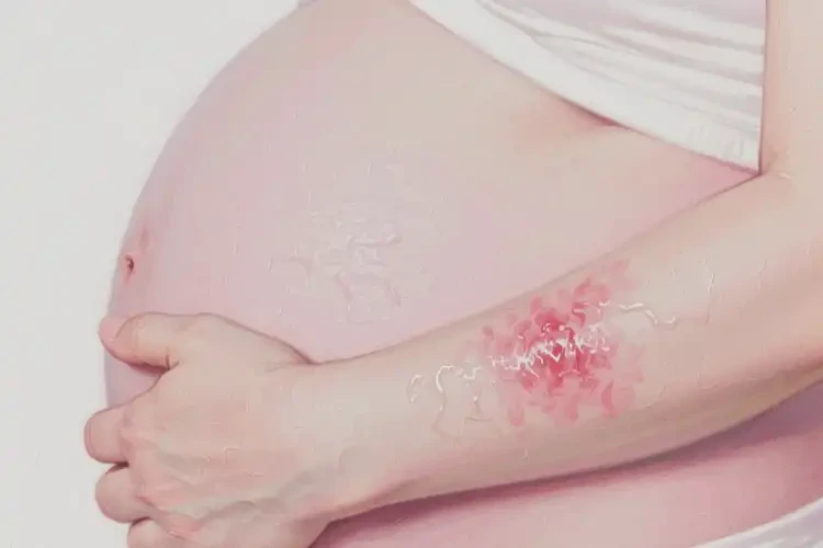 產(chǎn)婦手臂容易起濕疹可不可以根治(圖2)