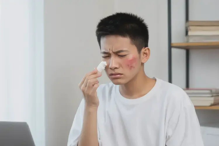 大學生面部偶爾長濕疹可不可以根治(圖3)