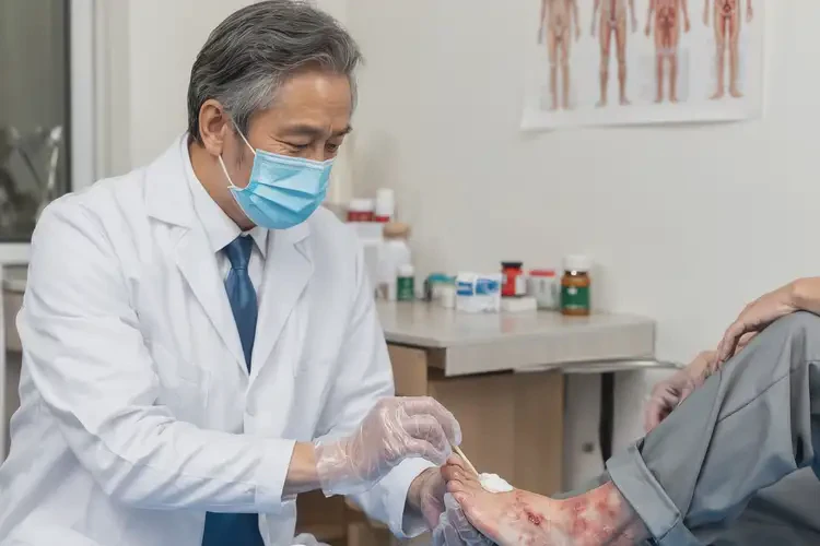 老人小腿上出現(xiàn)濕疹可不可以根治(圖3)