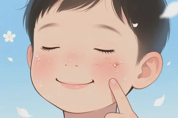 孩子臉上出現(xiàn)濕疹可以治好嗎(圖3)