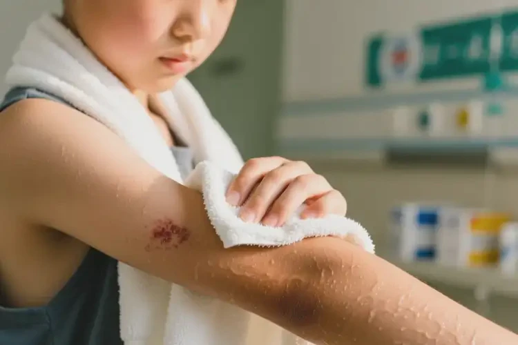 青少年手臂上容易長濕疹可不可以根治(圖1)