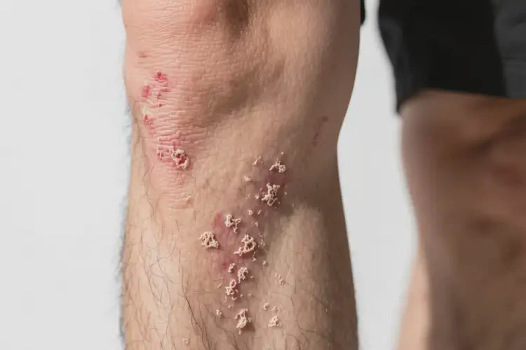 男性小腿偶爾長(zhǎng)濕疹可以治好嗎(圖2)