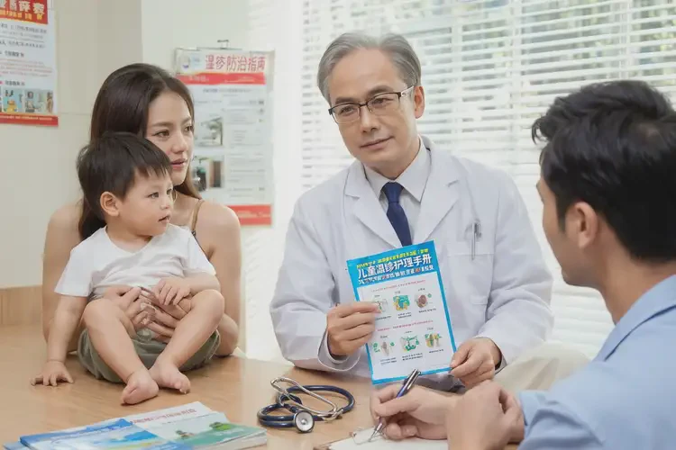 兒童手臂上經(jīng)常長濕疹不管它會(huì)自己自愈嗎(圖1)