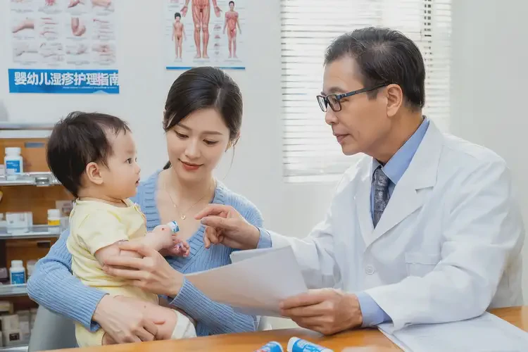 嬰兒手上起濕疹可以治好嗎(圖2)