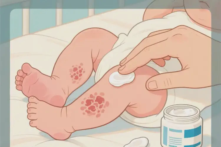 新生兒小腿偶爾起濕疹可不可以根治(圖4)