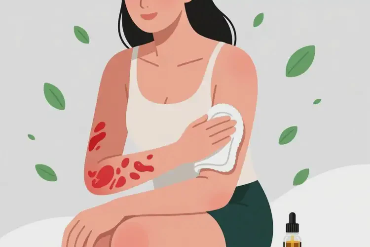 女人四肢偶尔长湿疹可不可以根治(图2)