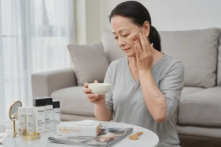 產(chǎn)婦手臂偶爾長(zhǎng)濕疹可以治好嗎(圖1)