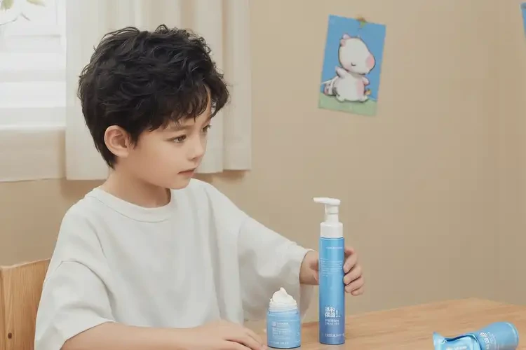 孩子臉上有濕疹可以治好嗎(圖2)