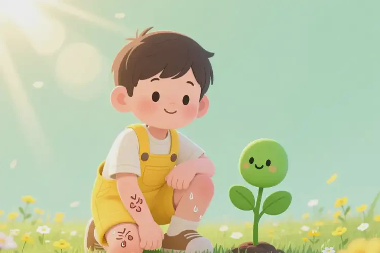 少兒大腿出濕疹可不可以根治(圖2)