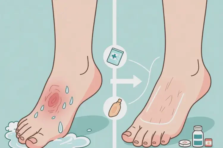 女性腳上經(jīng)常起濕疹可以治好嗎(圖3)