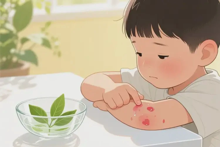 小學生手臂上偶爾長濕疹可不可以根治(圖1)