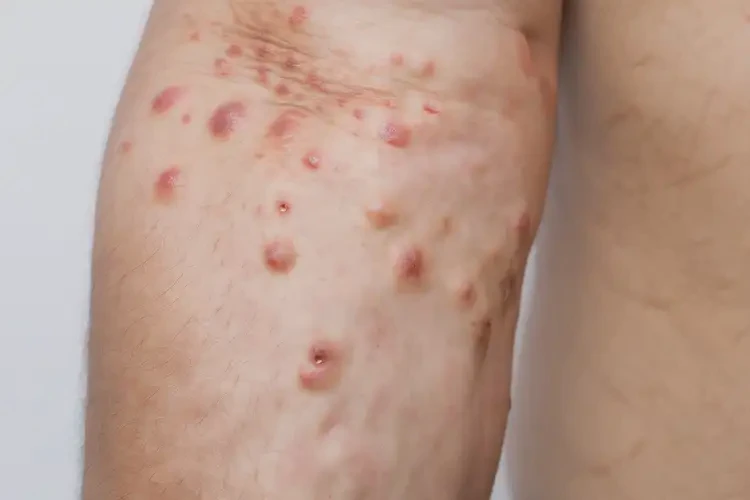 青年人手臂上出現(xiàn)濕疹可不可以根治(圖4)