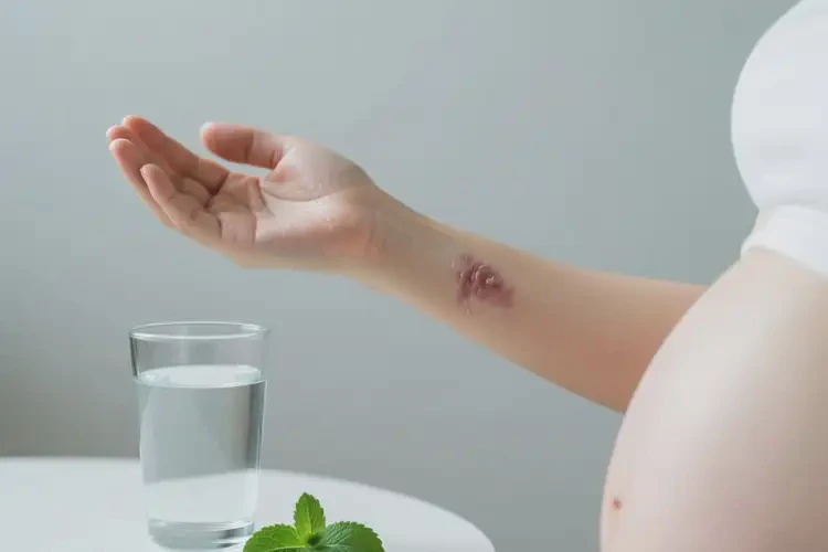 產(chǎn)婦手臂上出現(xiàn)濕疹可以治好嗎(圖3)