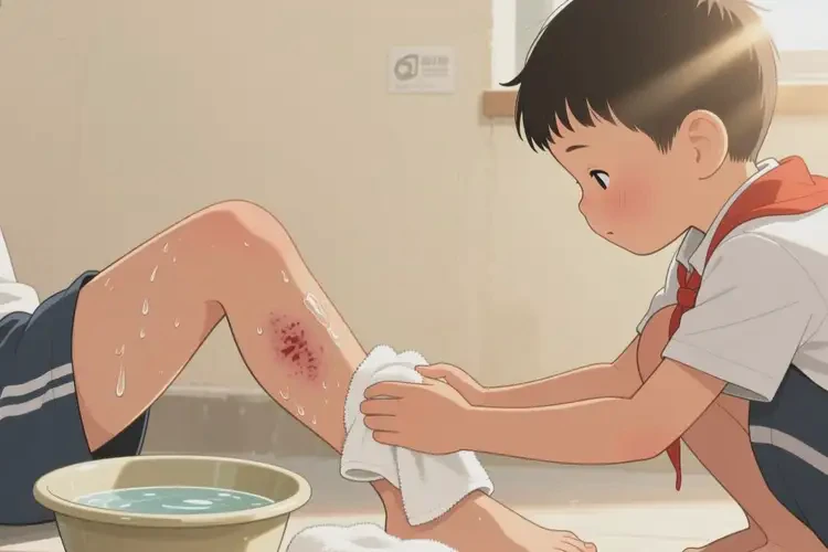 小學(xué)生小腿出濕疹可不可以根治(圖3)