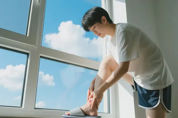 中學(xué)生腳上容易長(zhǎng)濕疹可不可以根治(圖1)