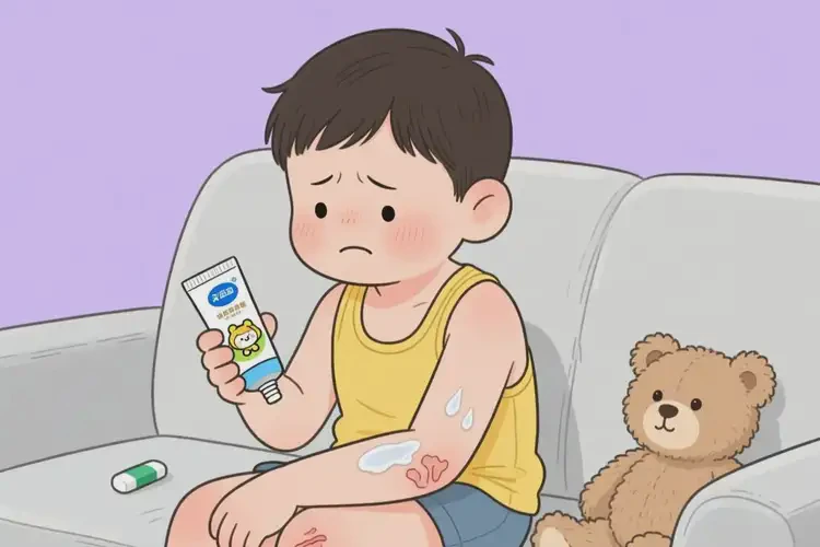 少兒手臂長濕疹可不可以根治(圖1)