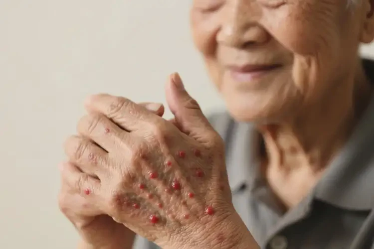 老人身上長濕疹可以治好嗎(圖4)