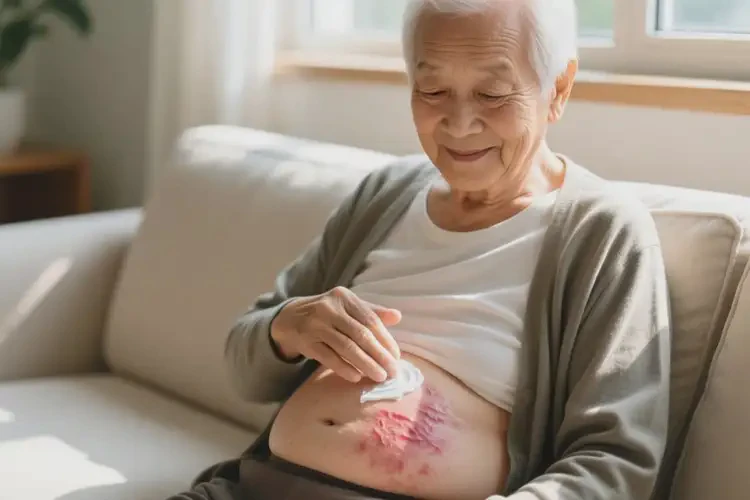 高齡老人肚子起濕疹可不可以根治(圖4)
