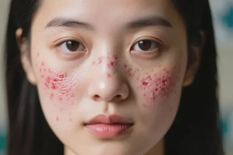 女人臉上長濕疹可不可以根治(圖4)