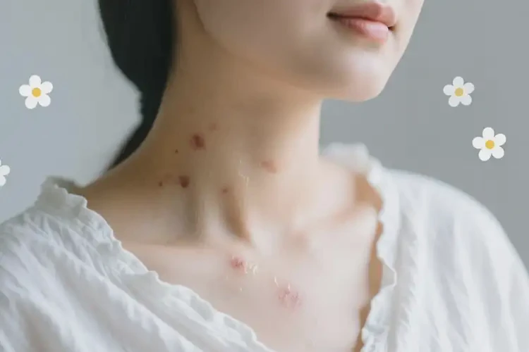 產(chǎn)婦脖子上容易長濕疹可不可以根治(圖2)