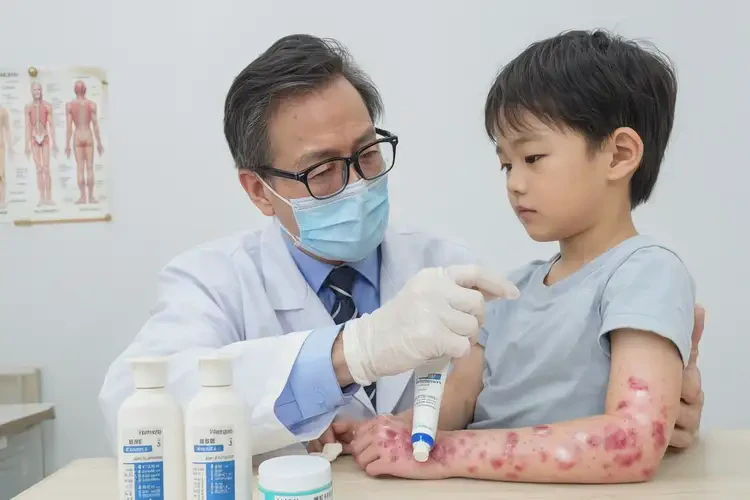 儿童身上经常长湿疹可以治好吗(图4)