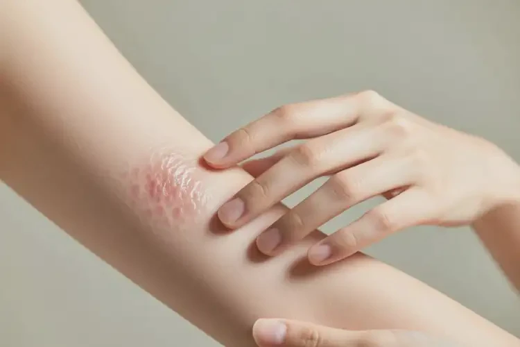 女生手臂上起濕疹可不可以根治(圖2)