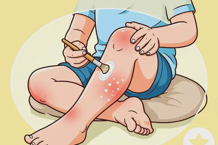 兒童小腿上偶爾起濕疹可以治好嗎(圖1)