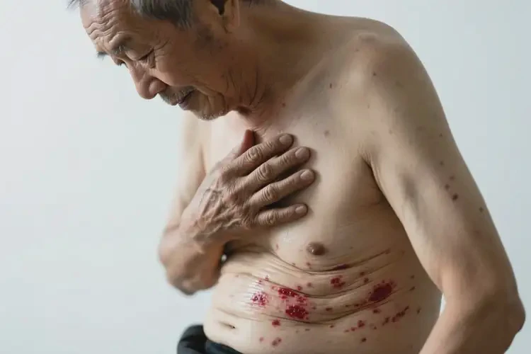 老年人肚子上起湿疹可不可以根治(图4)